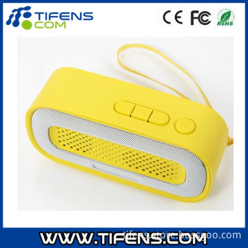 Bluetooth V2.1 Speaker W/ 3.5mm / USB 2.0 / Microphone / FM / TF Sky Yellow